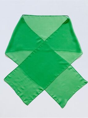Green Chiffon Scarf - Women’s Accessory